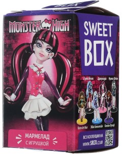 Мармелад Monster High 10 г с игрушкой в ассортименте Sweet box