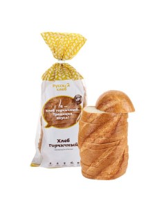 Хлеб Горчичный батон пшеничный нарезной 200 г Русский хлеб