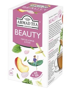 Чайный напиток Beauty пакетики с ярлычками 20х1 5г Ahmad tea