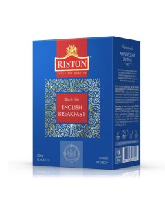 Чай черный листовой English Breakfast 200 грамм Riston
