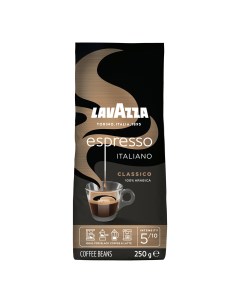 Кофе в зернах caffe espresso 250 г Lavazza