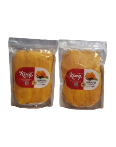 Набор из 2 пакетов по 1000 г Манго сушеное натуральное King nafoods group