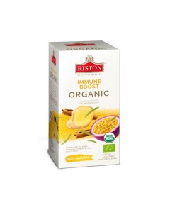 Чай зеленый Immune Boost Organic 20 шт х 1 5 г Riston