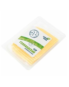 Сыр полутвердый Голландский нарезка 45 БЗМЖ 150 г Зелёная линия
