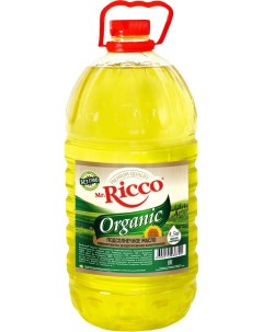 Подсолнечное масло Organic рафинированное 4 9 л Mr.ricco