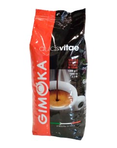 Зерновой кофе dulcis vitae пакет 1кг Gimoka