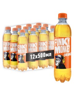 Газированный напиток Orange 0 5 л 12 шт Funky monkey