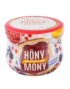Крем мед с лесными ягодами 250 г Hony mony