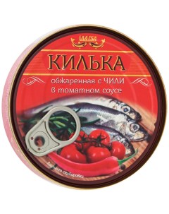 Килька балтийская с чили в томатном соусе 240 г Laatsa