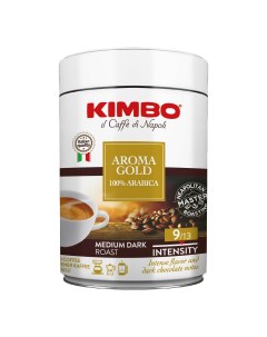 Кофе молотый aroma gold arabica 250 г Kimbo