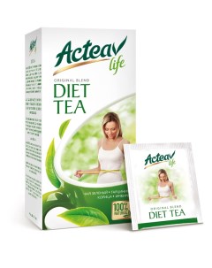 Чай зеленый Диета в пакетиках 2 г х 25 шт Acteav life