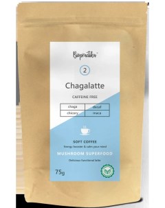 Напиток растворимый Chagalatte 2 Мягкий кофе 75 г Biopractika
