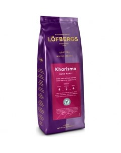 Кофе в зернах Kharisma 400 г Lofbergs lila