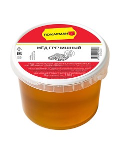 Мед гречишный натуральный 1 кг Nobrand