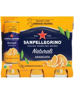 Напиток San Pellegrino Aranciata Апельсин 6 шт по 330 мл Sanpellegrino