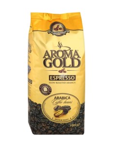 Кофе Espresso в зернах 1 кг Aroma gold