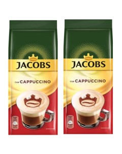 Кофейный напиток Cappuccino растворимый 2 шт по 400 г Jacobs