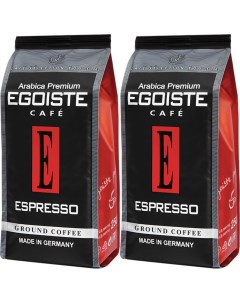Кофе молотый Espresso 2 шт по 250 г Egoiste