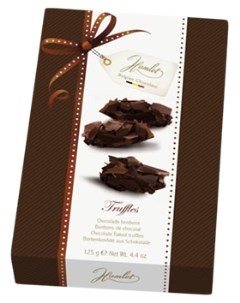 Конфеты шоколадные Chocolate Flake Truffle Dark трюфель с темным шоколадом 125 г Hamlet