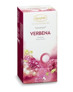 Чай травяной Teavelope Verbena Вербена 2 пачки по 25 пакетиков Арт 15040 2 Ronnefeldt