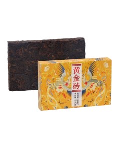 Китайский выдержанный чай Шу Пуэр Huangjin zhuan 250 г Джекичай