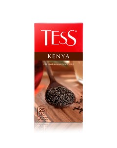 Чай чёрный Kenia 25 пакетиков Tess