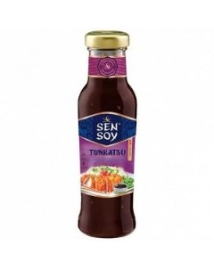 Соус Sen Soy Premium Тонкацу в стеклянной бутылке 350 гр Sensoy