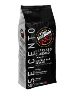 Кофе в зернах espresso classico 600 Vergnano