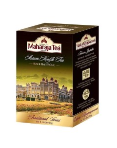 Чай Maharaja Здоровье чёрный листовой высший сорт 250 г Maharaja tea