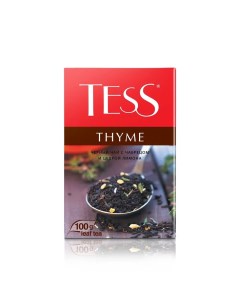 Чай чёрный Thyme листовой 100 г Tess