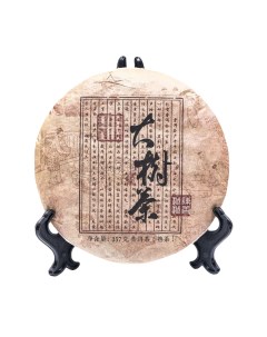 Китайский выдержанный чай Шу Пуэр Da cun cha 357 г 2020 г Джекичай