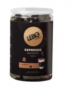 Кофе в капсулах Espresso Ristretto 40 шт Lebo