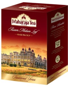 Чай Maharaja Индийский черный средний лист 250г Maharaja tea