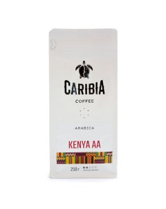 Кофе Arabica Kenya AA в зёрнах 250 г Caribia