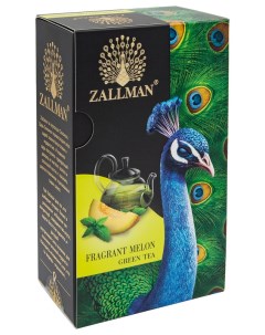Чай зеленый прессованный для чайника Вкус Востока Ароматная дыня 10 шт Zallman
