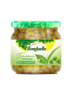 Горошек консервированный зелёный без сахара 350 мл Bonduelle