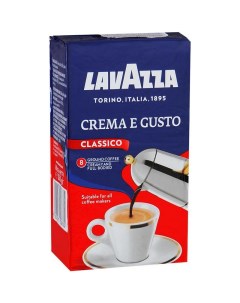 Кофе Crema e Gusto молотый 250г Lavazza