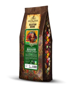 Кофе в зернах Bolivia organic coffee 1 кг Broceliande