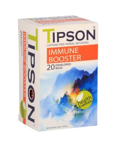 Чай Immune booster травяной 20 пакетиков Tipson
