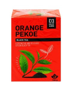 Чай черный Orange Pekoe 100 г Dolce albero