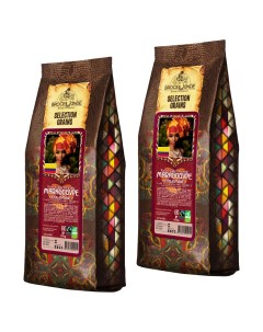 Кофе в зернах Maragogype Colombie 950 г 2 упаковки Broceliande