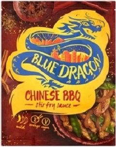 Соус барбекю по китайский стир фрай 120 г Blue dragon