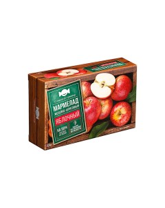 Мармелад Яблочный 100 натуральный 2 шт по 320 г Озерский сувенир