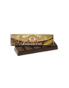 Шоколадный батончик темный с шоколадной начинкой 50 г 20 штук Бабаевский