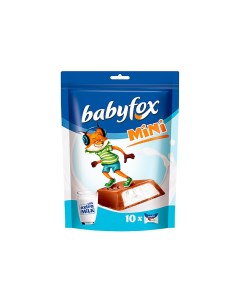 Конфеты mini с молочной начинкой 2 шт по 120 г Babyfox