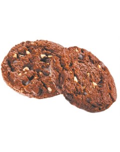 Печенье Мировые десерты сдобное шоколадное с орехами 170 г Брянконфи
