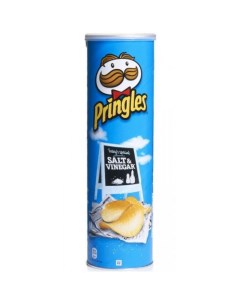 Чипсы картофельные соль уксус 165гр Pringles