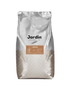 Кофе натуральный Crema зерновой средняя обжарка 1 кг Jardin