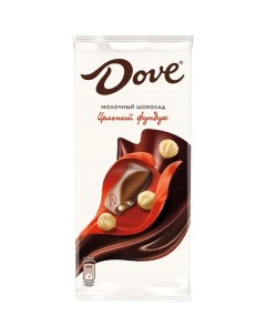 Шоколад молочный с цельным фундуком 90 г Dove