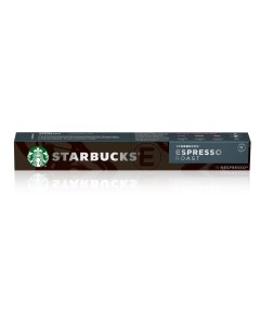 Кофе в капсулах Espresso Roast стандарта Nespresso 10 шт Starbucks